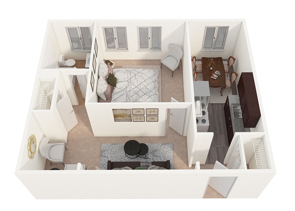 Studio, 1 & 2 bedroom in Philadelphia, PA. Madison Apartments